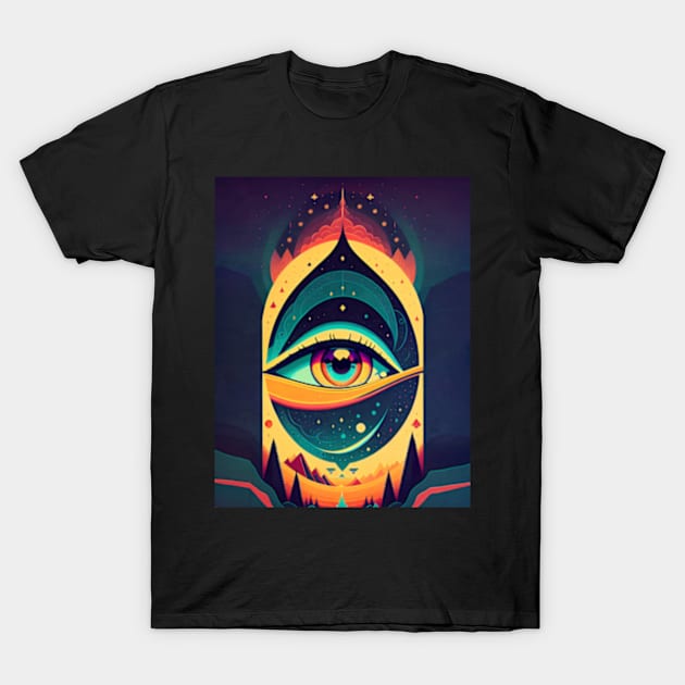 Eye of Providence T-Shirt by ArtFactoryAI